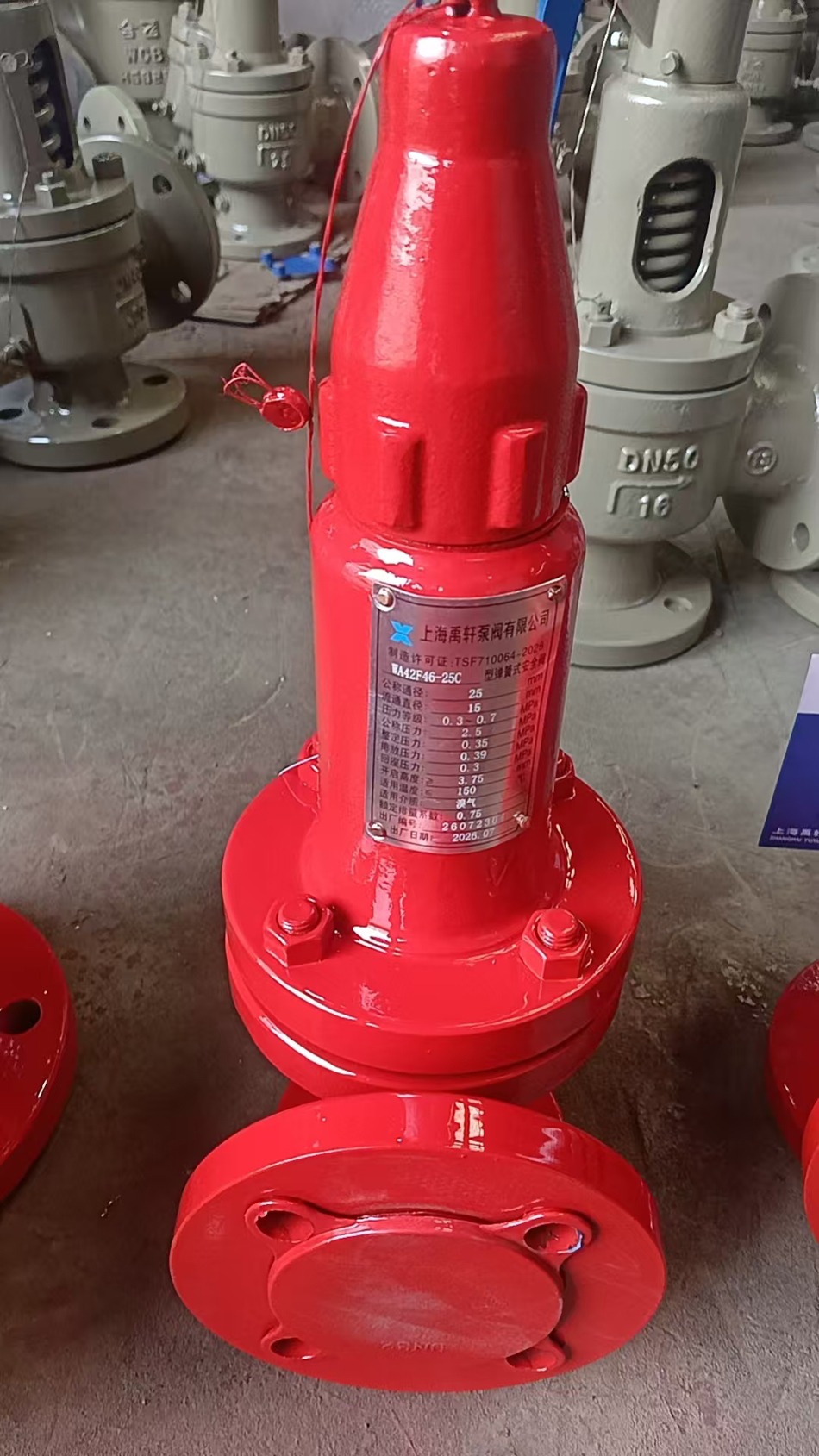 WA42F46-25C DN25波纹管安全阀(图1)