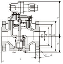 YG43Y型高灵敏度蒸汽减压阀(图1)